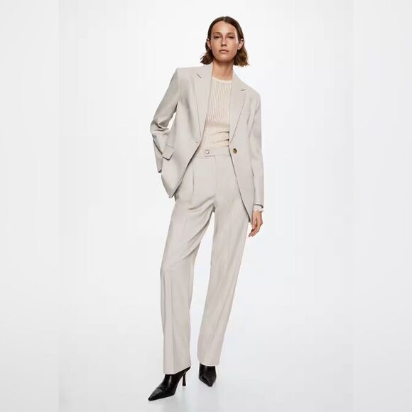 Mango Co-Ord Set Blazer Pants New - Picture 7 of 16